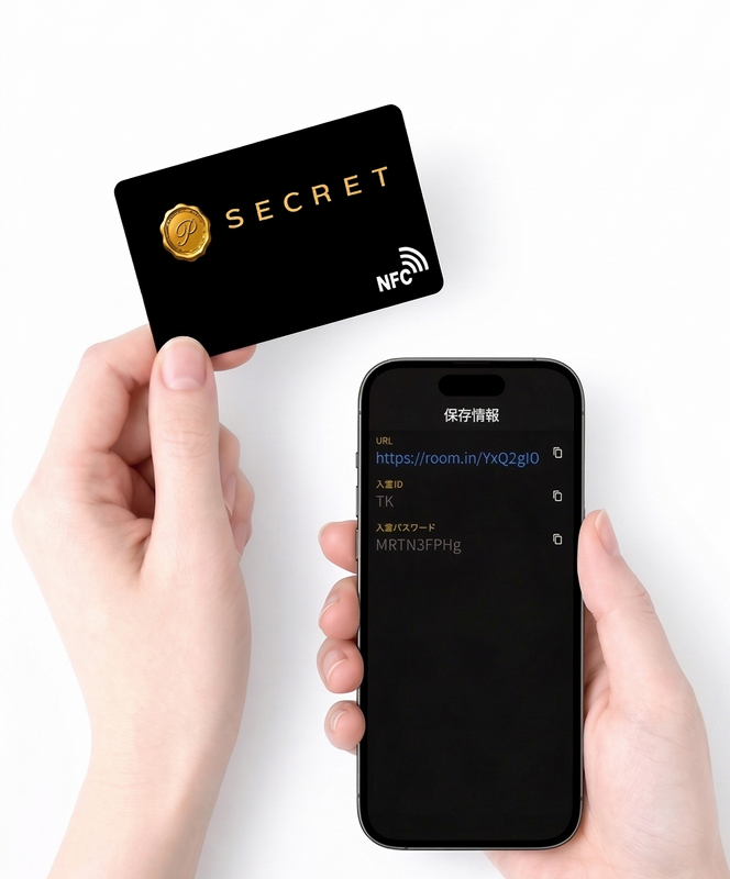 アプリとNFCカード